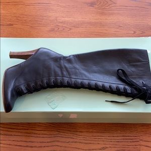 Marc Jacobs lace up boots/heels